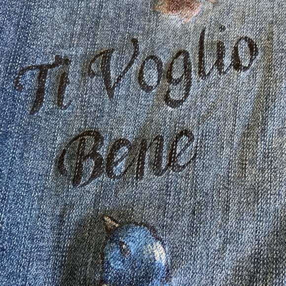 Torrid Girlfriends Printed Jeans - Picture 9 of 14